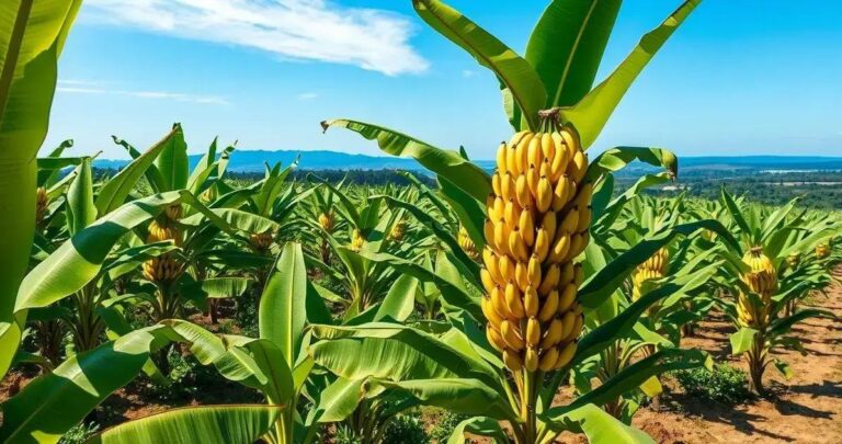 como plantar banana