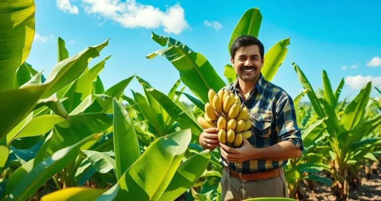 como plantar bananas