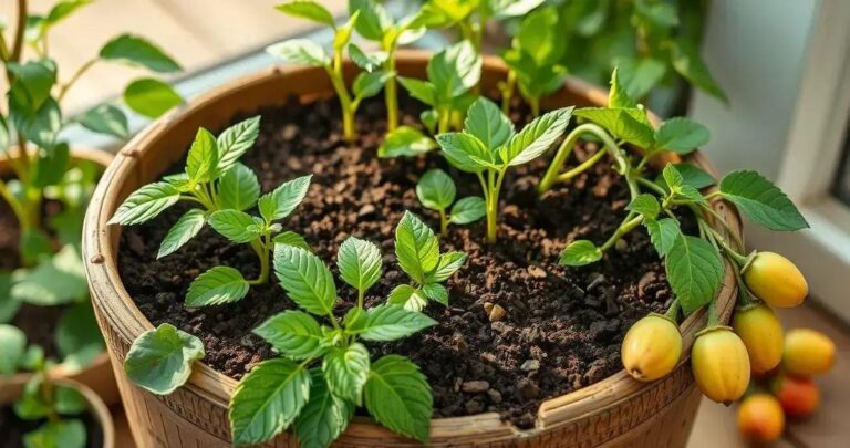 como plantar o morango