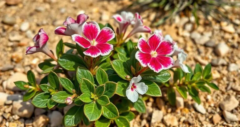 como plantar rosa do deserto