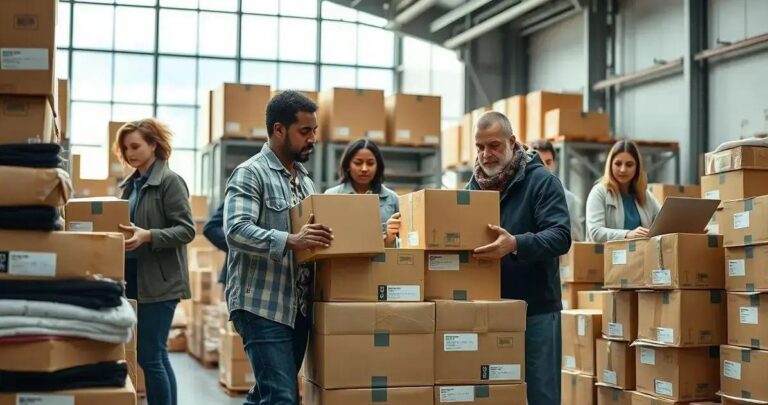 logística para e-commerce moda