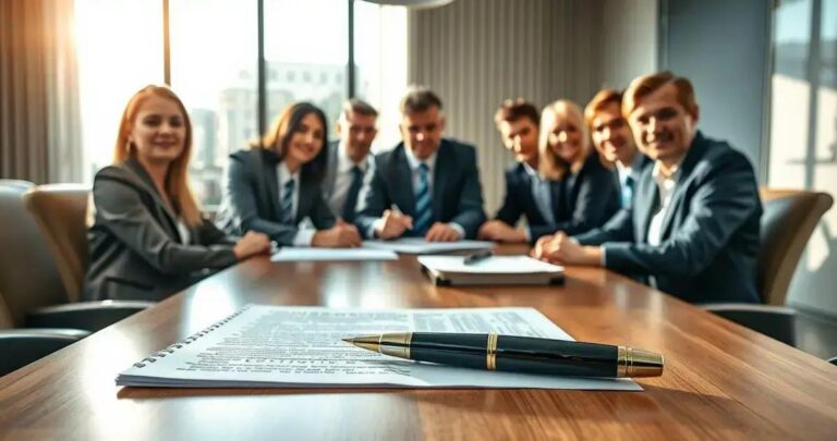 negociação de contratos