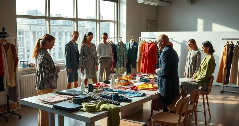 produção de moda