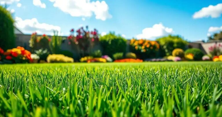 como plantar grama