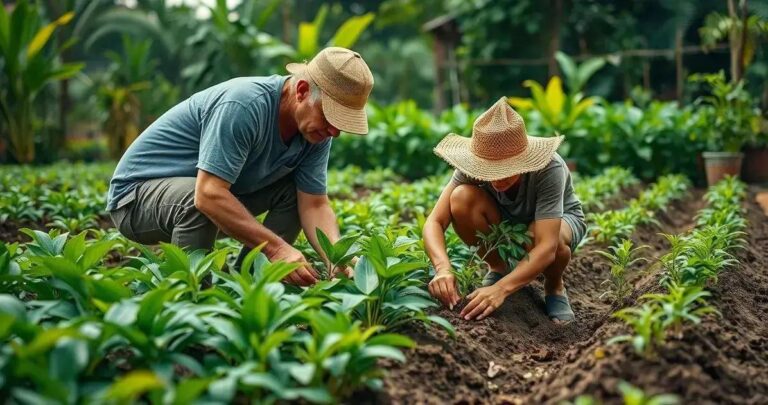 como plantar mamão