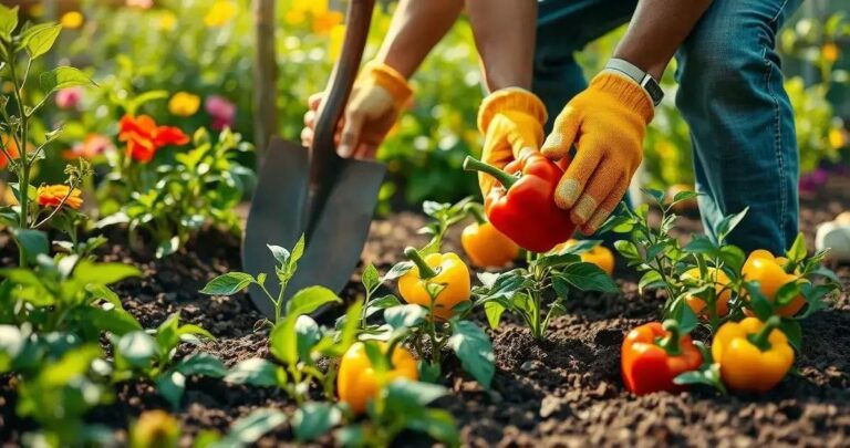 como plantar pimentão