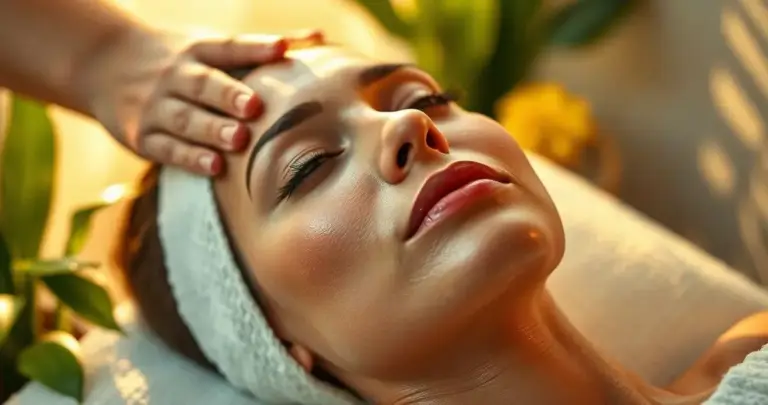 drenagem linfática facial