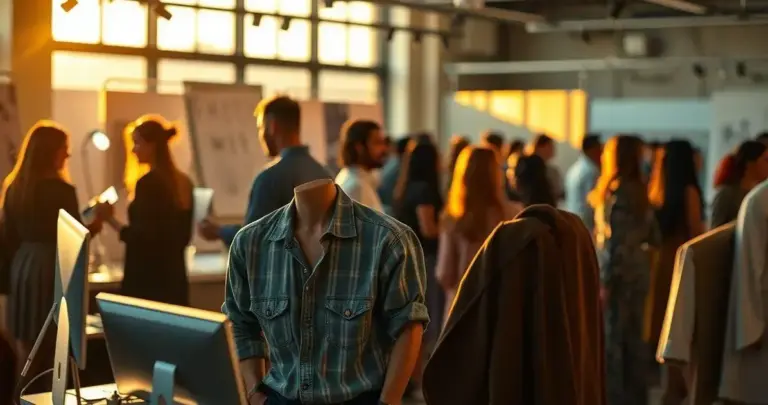 mercado de trabalho moda