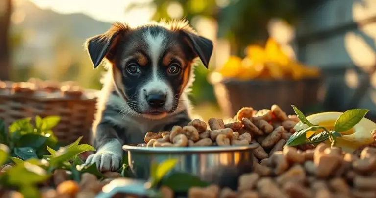 qual a quantidade de ração para cachorro filhote