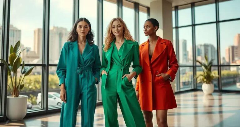tendências de cores moda